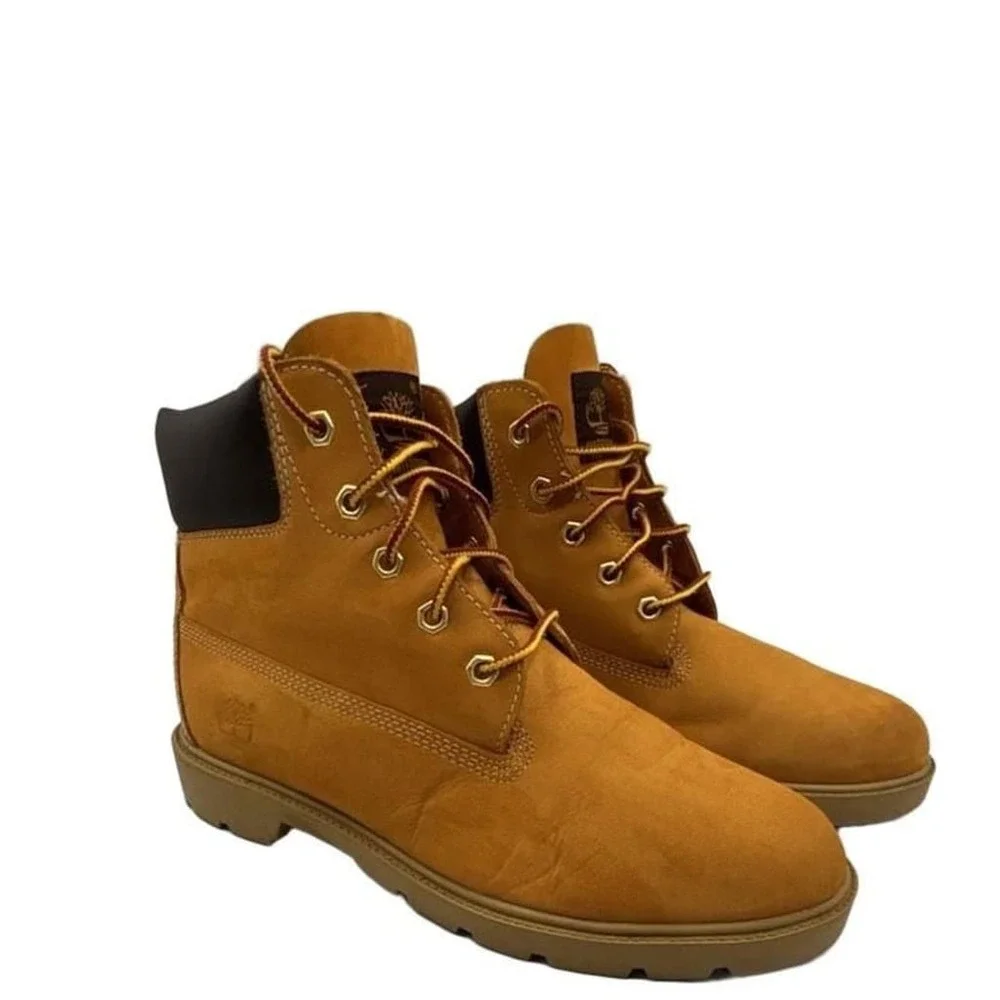 Timberland Junior Classic 6-Inch Waterproof Boots Wheat Size 5.5